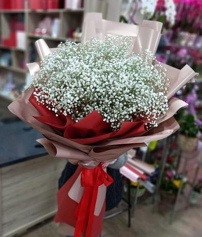 Букет цветов из: Гипсофила в Дергачах