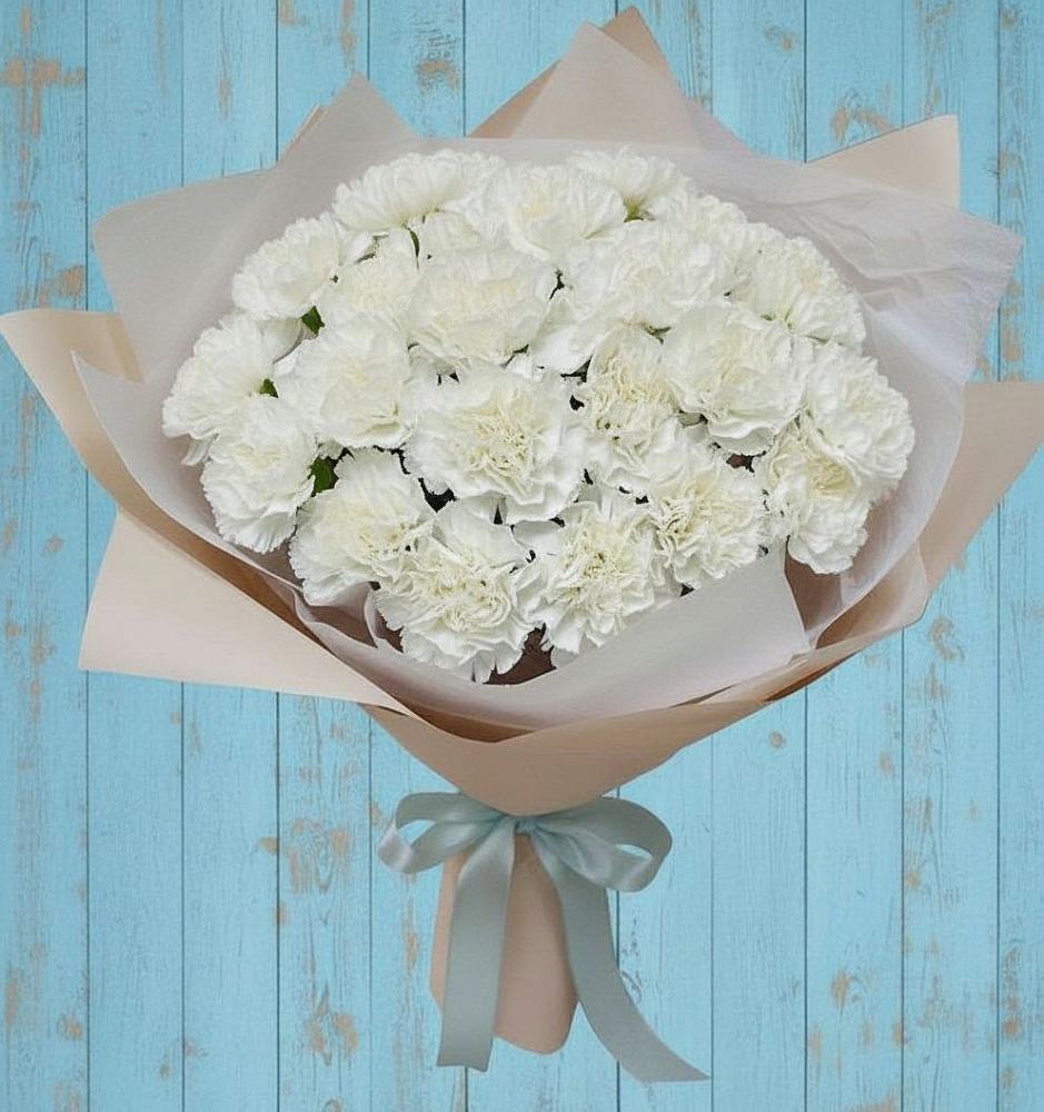 Букет цветов из: Гвоздики в Дергачах