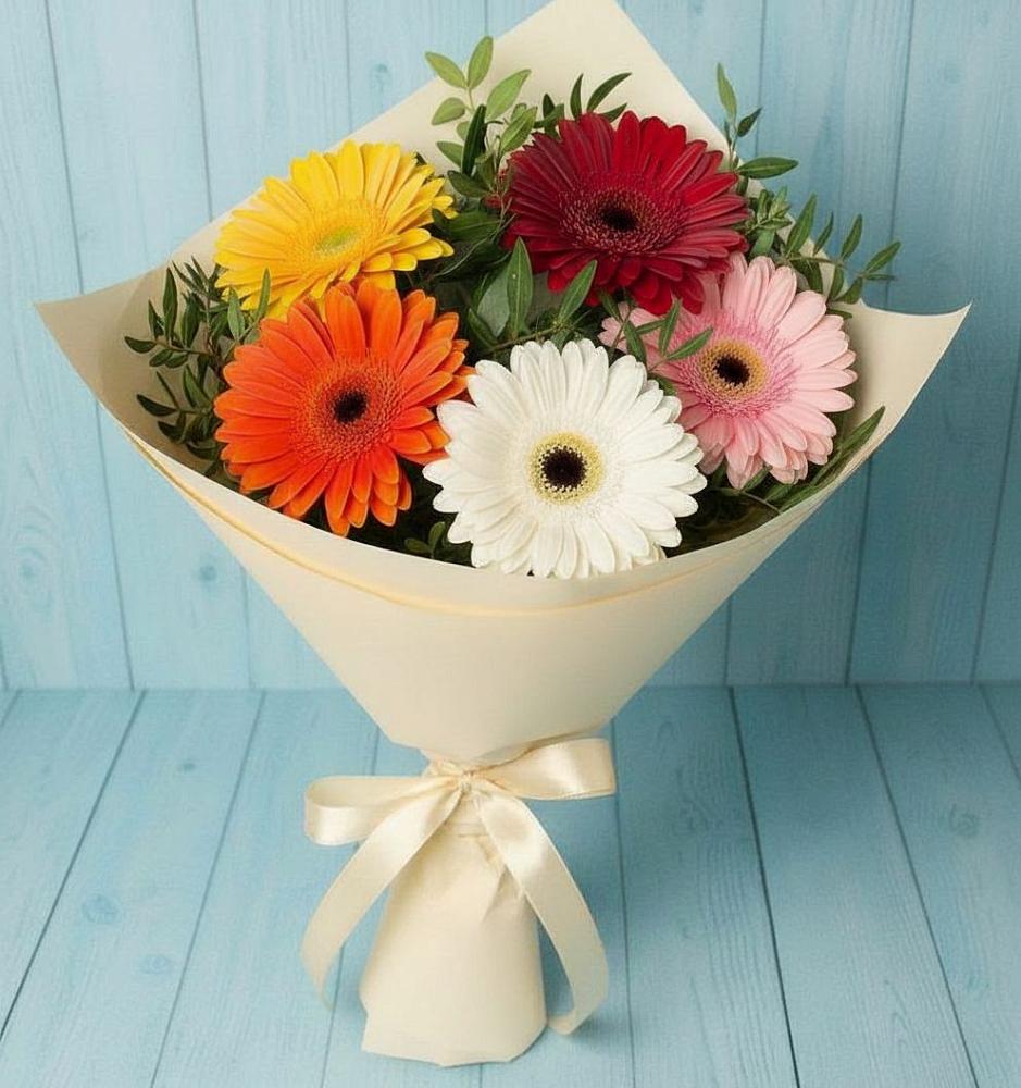 Букет цветов из: Герберы в Дергачах