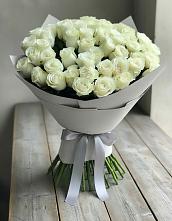 Букет 35 Белых роз в Дергачах