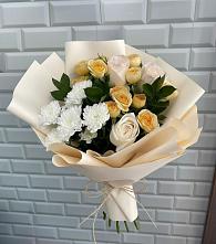 Букет цветов из:  Розы и Хризантемы #REPLACE_PRED# Дергачах