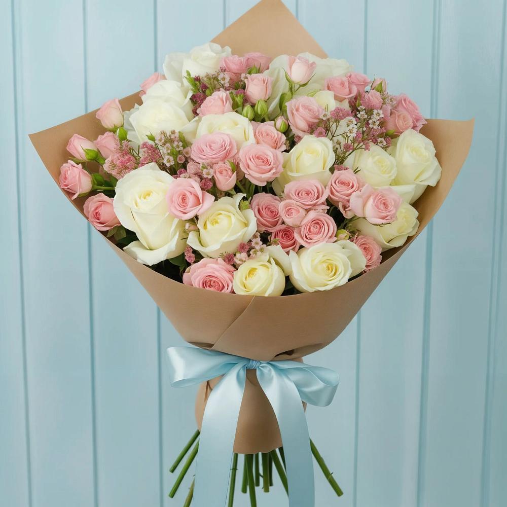 Букет цветов из: Розы в Дергачах