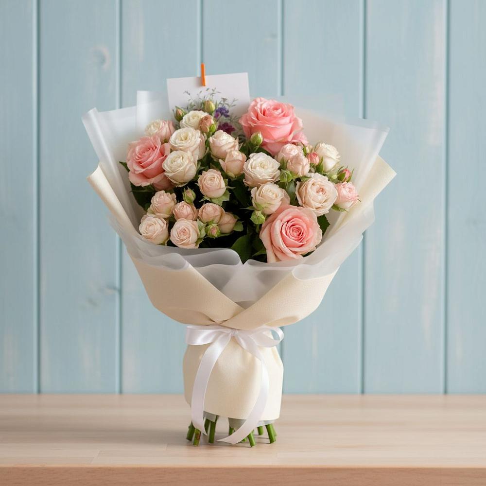 Букет цветов из: Розы в Дергачах