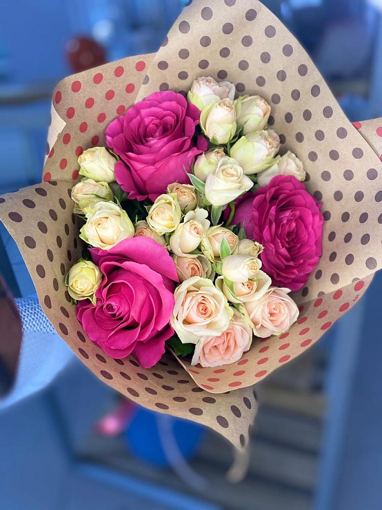 Букет цветов из: Розы в Дергачах