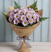 Букет цветов из:  Хризантемы в Дергачах