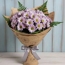 Букет цветов из:  Хризантемы в Дергачах