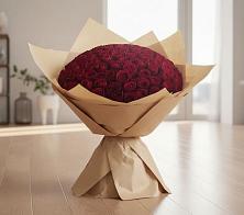 Букет 101 Красная роза в Дергачах