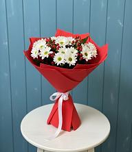 Букет цветов из:  Хризантемы в Дергачах