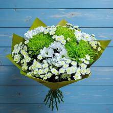 Букет цветов из:  Хризантемы в Дергачах