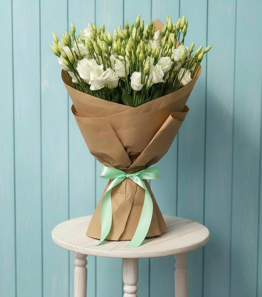 Букет цветов из: Лизиантусы в Дергачах