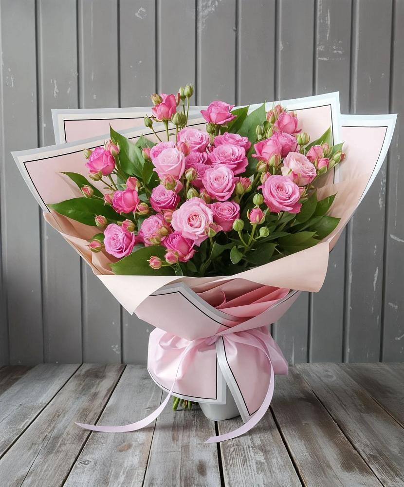 Букет Розовый кустик в Дергачах