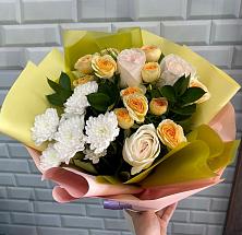 Букет цветов из:  Розы и Хризантемы #REPLACE_PRED# Дергачах