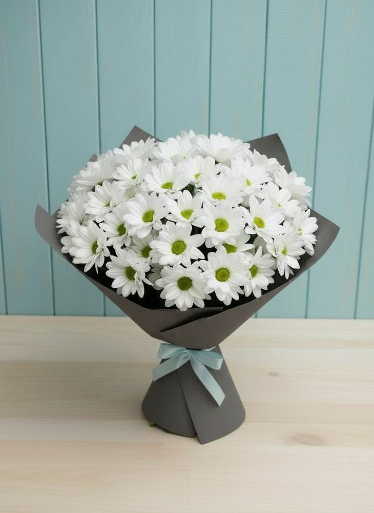 Букет цветов из: Хризантемы в Дергачах