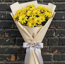 Букет цветов из:  Хризантемы в Дергачах
