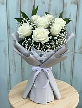 Букет цветов из:  Розы в Дергачах