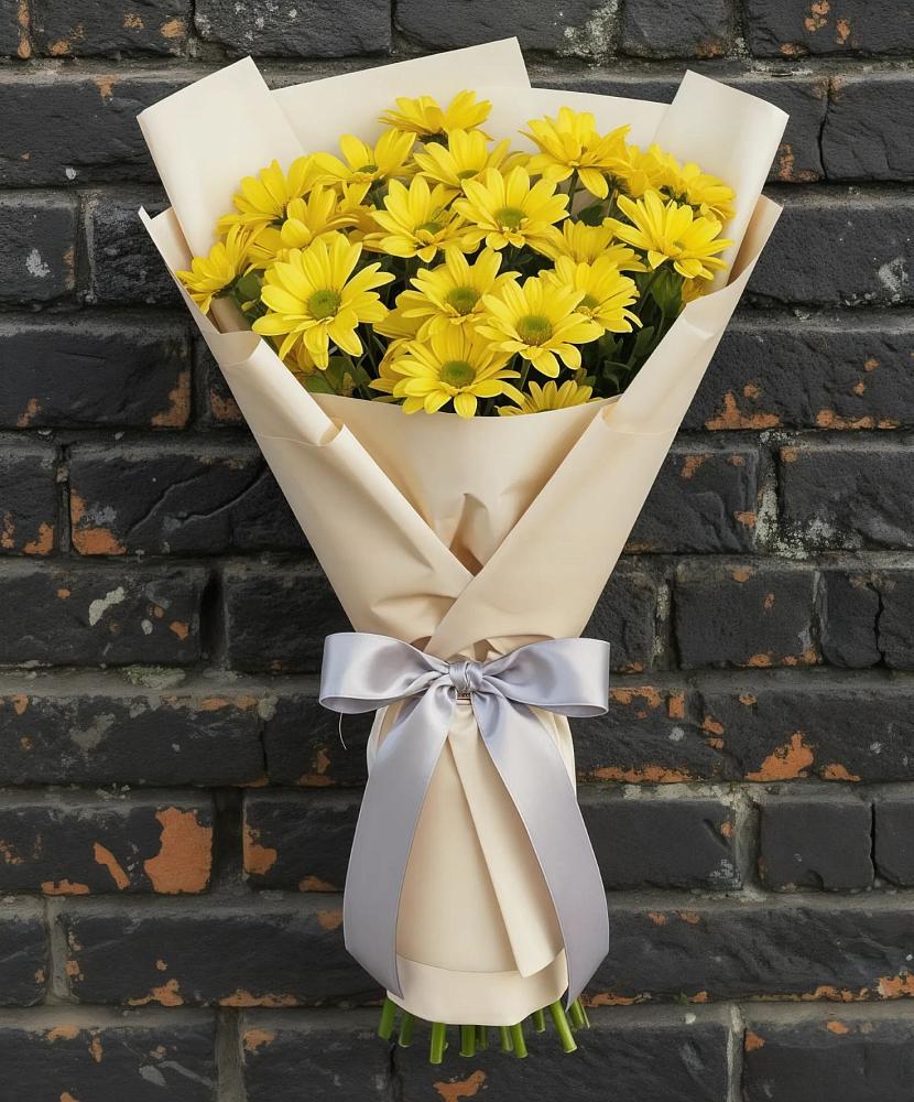 Букет цветов из: Хризантемы в Дергачах