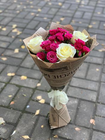 Букет цветов из: Розы в Дергачах