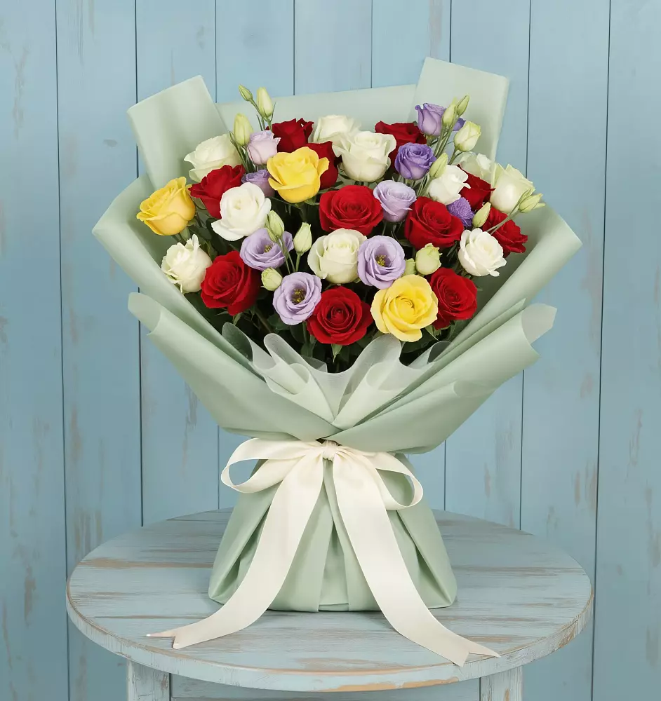 Букет цветов из: Розы в Дергачах